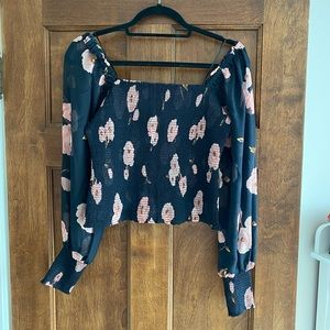 Scarlett Printed INTERMIX Top, Never Worn